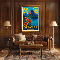 Glacier National Park Poster