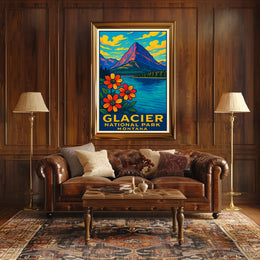 Glacier National Park Poster