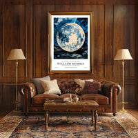 William Morris Cotton Prints Exhibition Poster