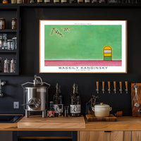 Wassily Kandinsky Green Emptiness Poster