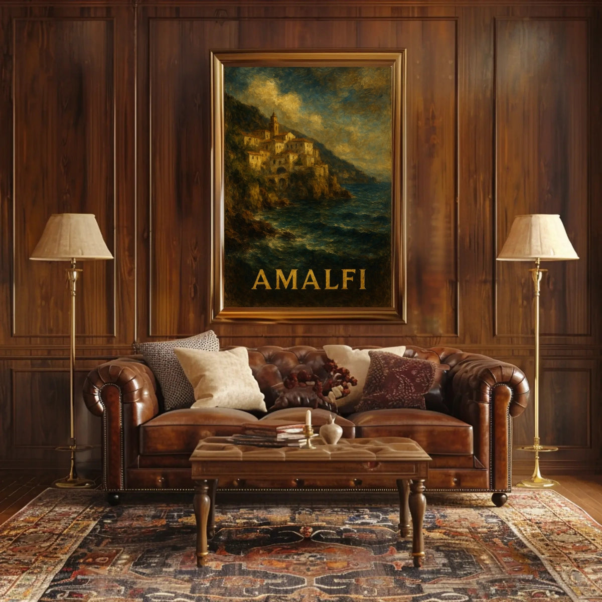 Amalfi Coastline Poster