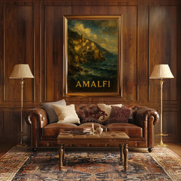 Amalfi Coastline Poster