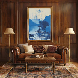 Tranquil Ethereal Landscape Artistic Abstract Pop Culture Poster