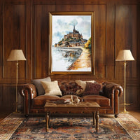 France Mont Saint Michel Poster