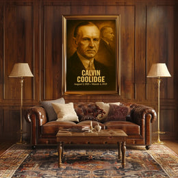 Calvin Coolidge Poster