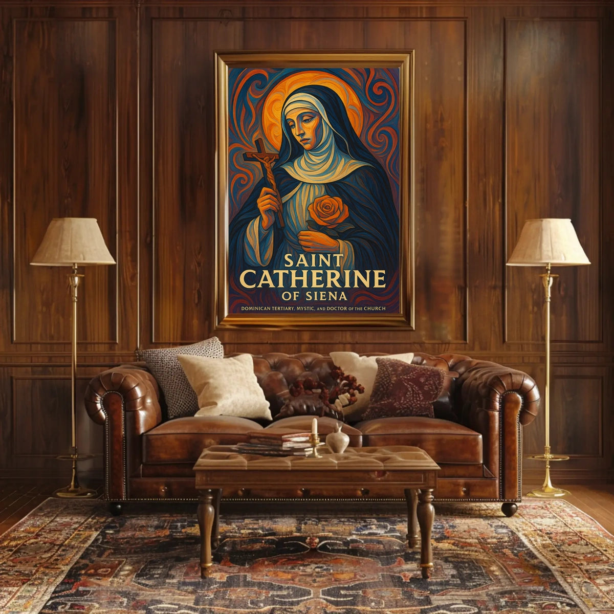 Saint Catherine of Siena Poster