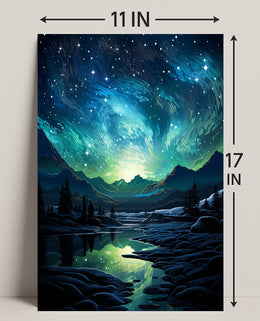 Celestial Wilderness Poster