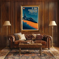 F-5B Freedom Fighter Poster