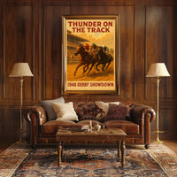 Thunder On The Track Poster