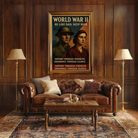 World War II Propaganda Poster