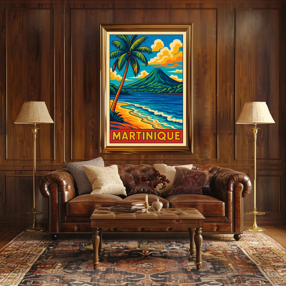 Martinique Paradise Poster