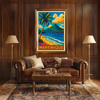 Martinique Paradise Poster