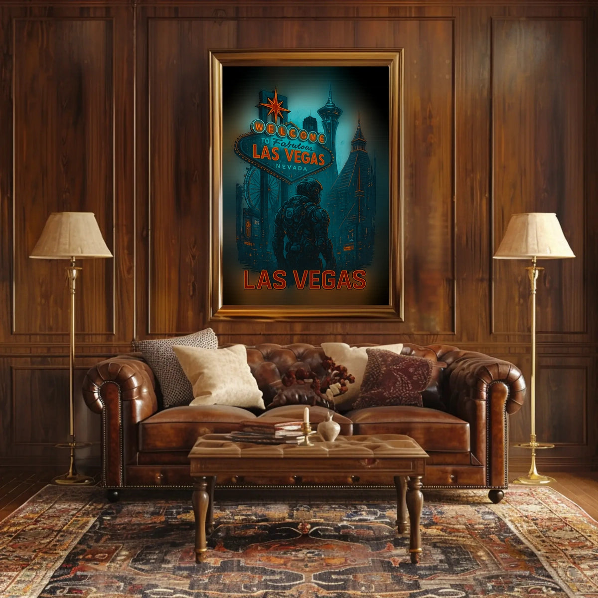 Welcome To Futuristic Las Vegas Poster