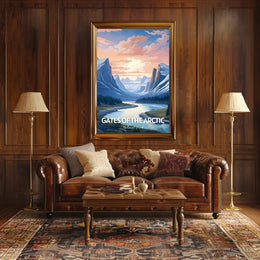 Gates of the Arctic Scenic National Park Poster