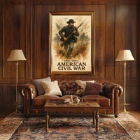 American Civil War 1861-1865 Poster