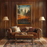 New York City Lights Poster