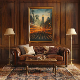 New York City Lights Poster