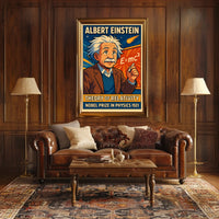 Albert Einstein Theory Of Relativity Poster