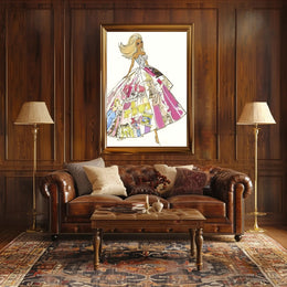 Fashion Illustration Extravaganza Poster
