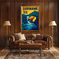 Suriname A Tropical Paradise Poster