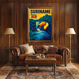 Suriname A Tropical Paradise Poster