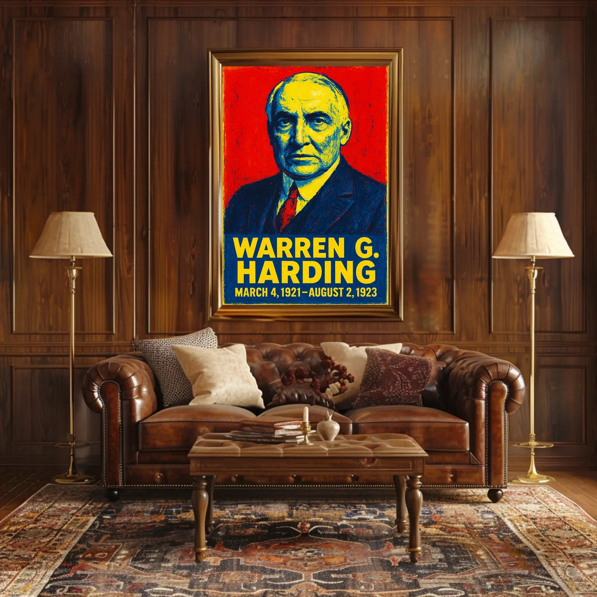 Warren G. Harding Poster