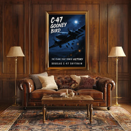 C-47 Gooney Bird Poster