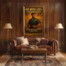 Wartime Conservation Effort Poster