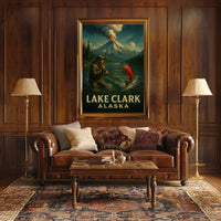 Lake Clark, Alaska Adventure Poster