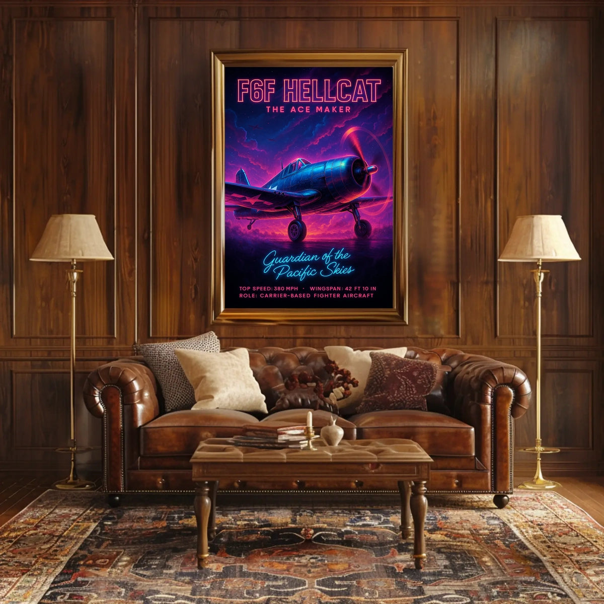 F6F Hellcat The Ace Maker Poster