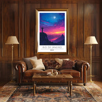 Vibrant Rio de Janeiro Travel Poster