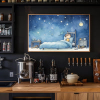 Dreamy Night Sky Poster