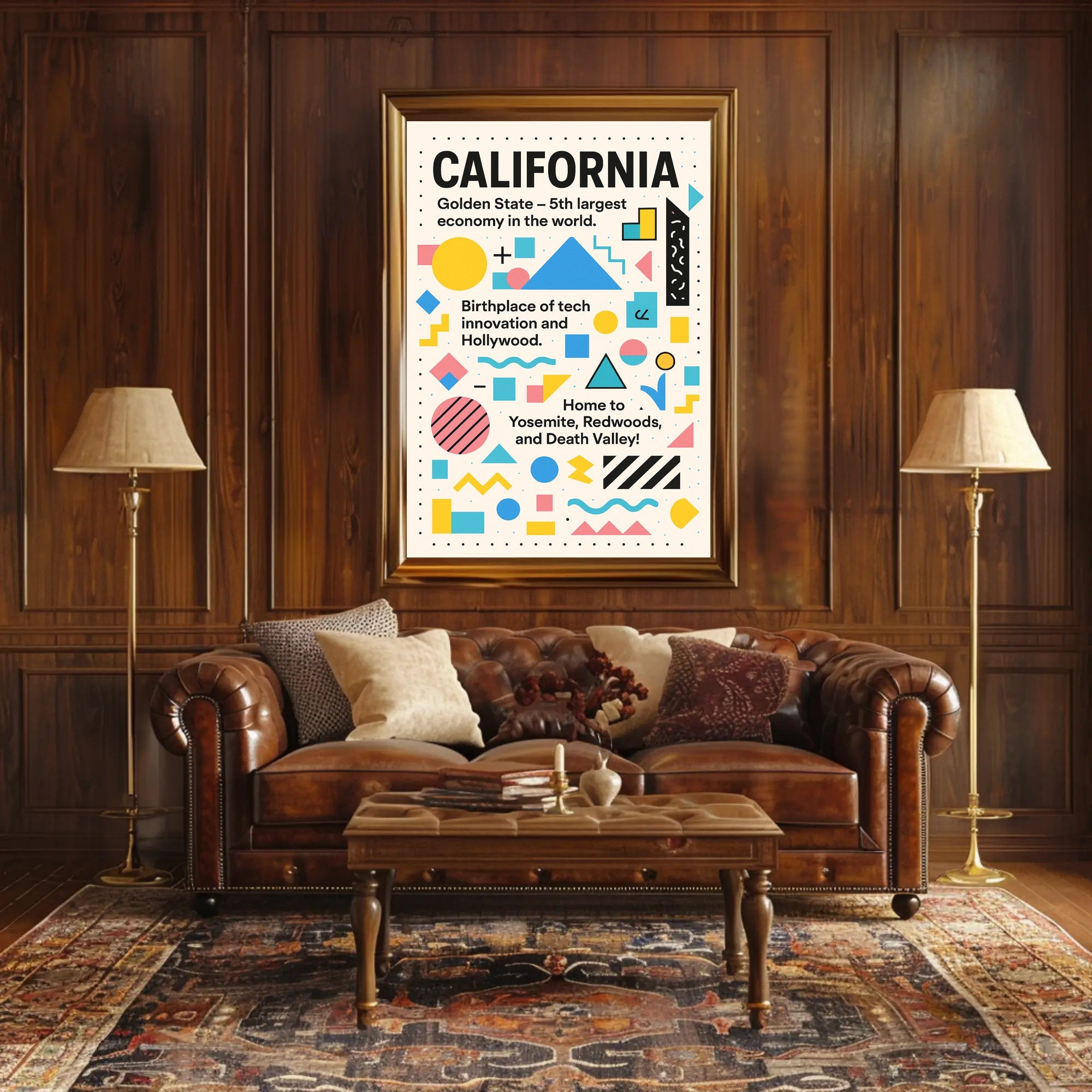 Discover California Poster