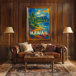 Hawaii Tropical Paradise Poster