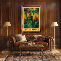 Welcome To New York City Poster Art Print Decor PosterGoat