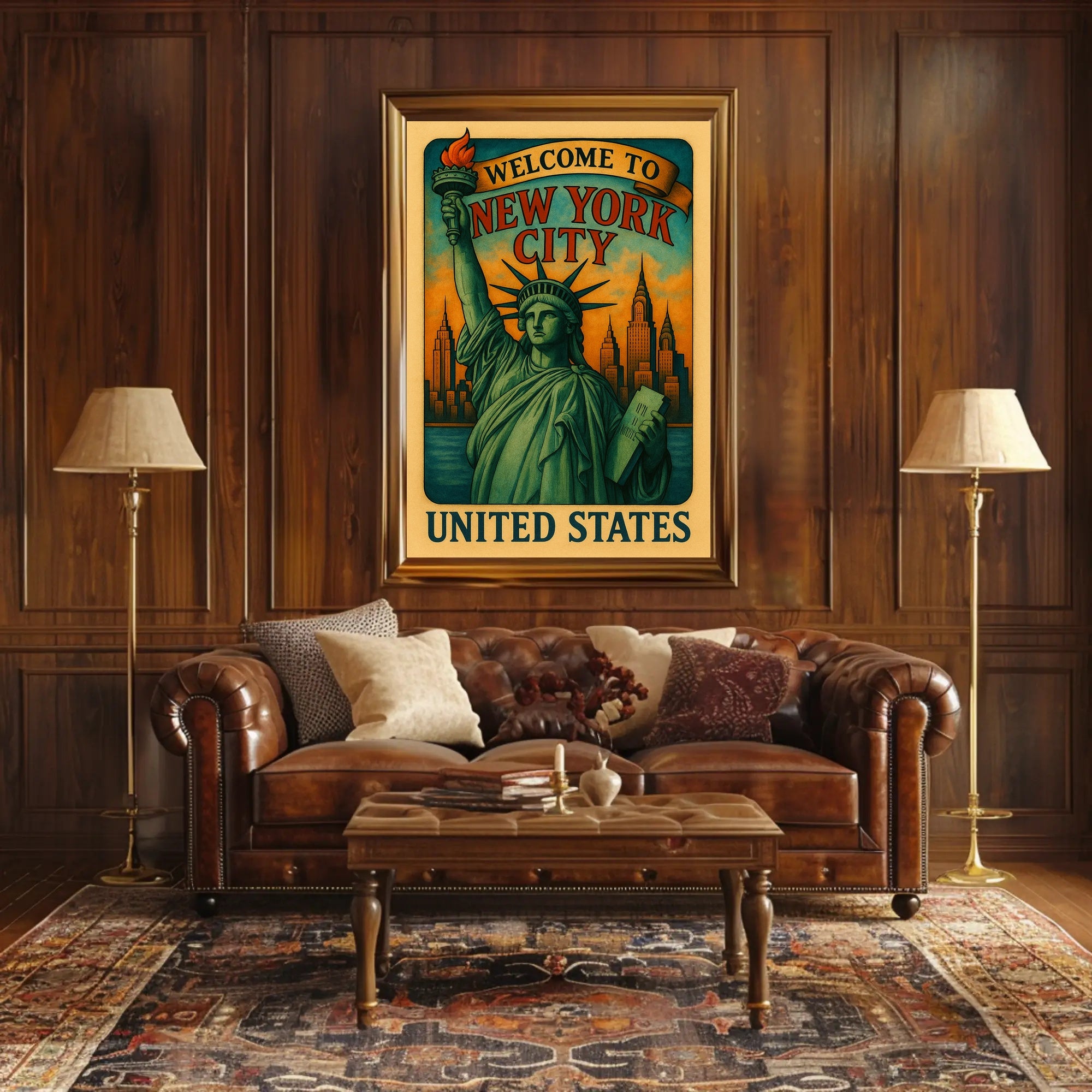 Welcome To New York City Poster Art Print Decor PosterGoat