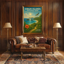 Virgin Islands National Park Adventure Poster