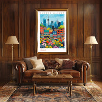 Toronto Flower Market 2024 Poster PosterGoat