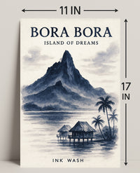 Bora Bora Island of Dreams Poster PosterGoat