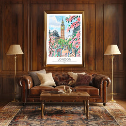 Springtime in London Poster PosterGoat