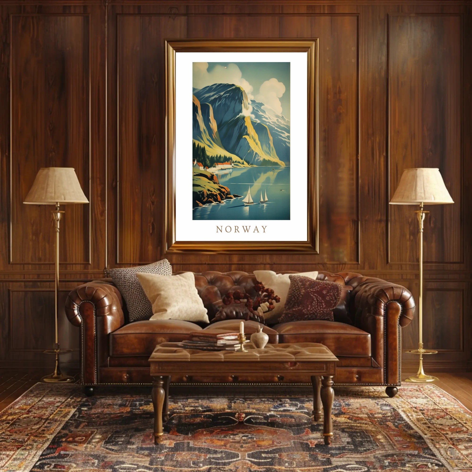 Scenic Norway Poster PosterGoat