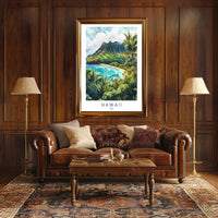 Tropical Paradise of Hawaii Poster PosterGoat