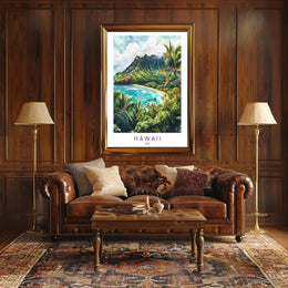 Tropical Paradise of Hawaii Poster PosterGoat