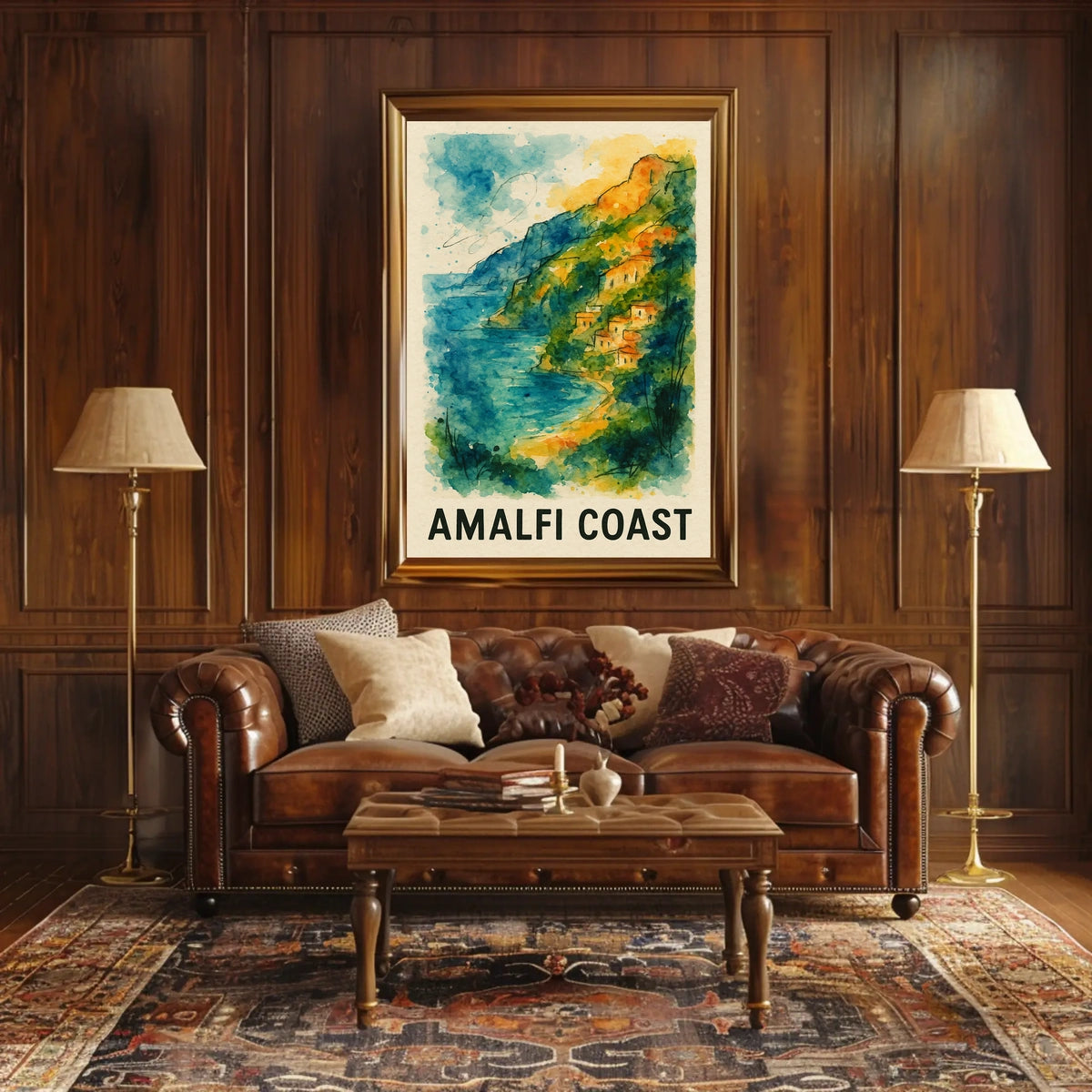 Amalfi Coast Poster