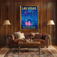 Las Vegas The Entertainment Capital Poster