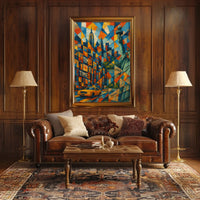 New York City Kaleidoscope Poster