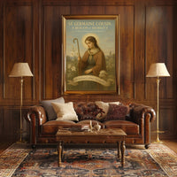 St. Germaine Cousin A Beacon of Humility Poster
