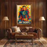 Jim Thorpe Athletic Legend Poster