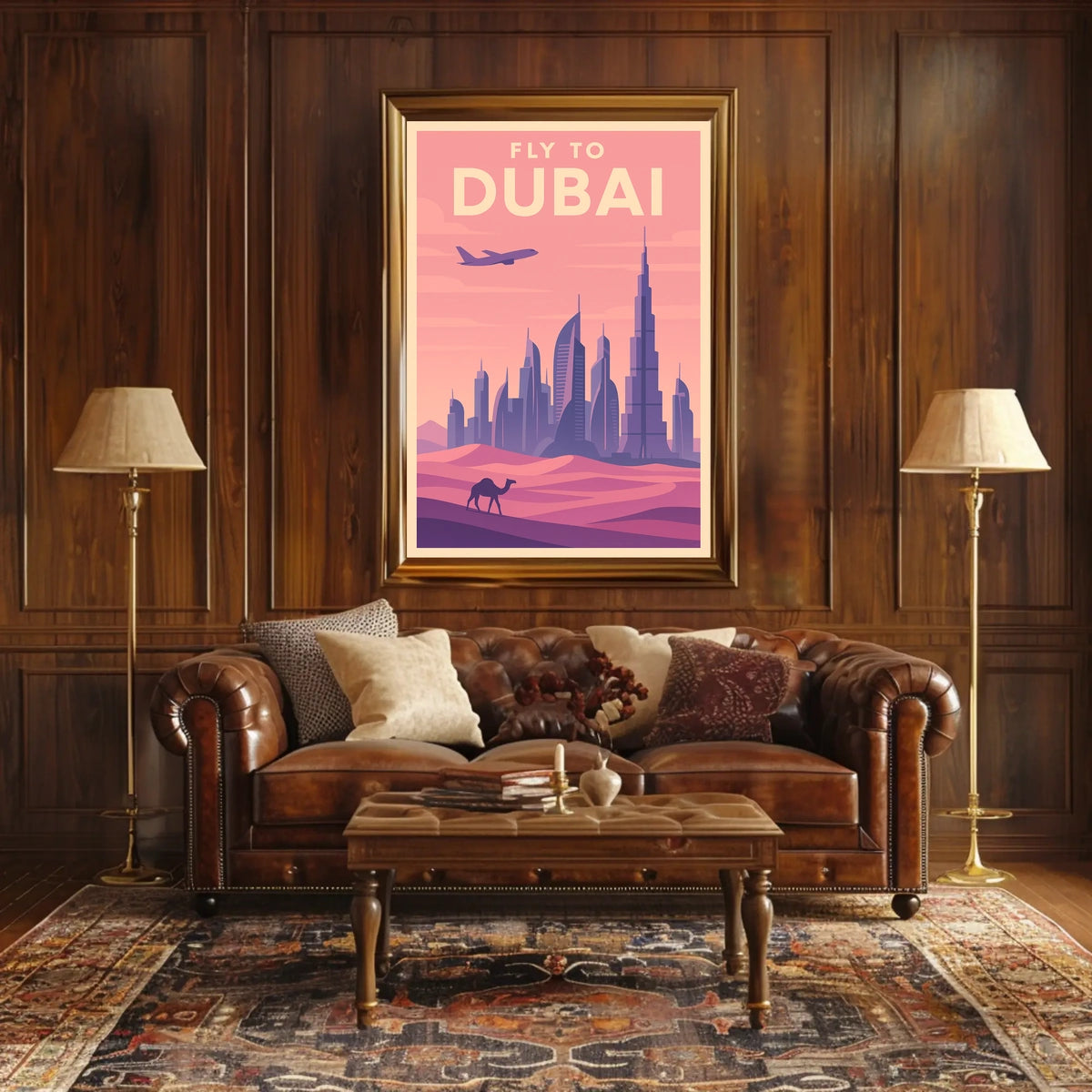 Fly to Dubai Poster