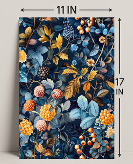 Botanical Abundance Art Print: Abstract or Artistic Poster